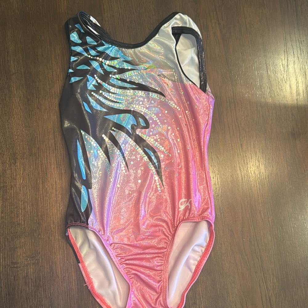 Girls CL gymnastics outfit. GK may be worn once. Like new